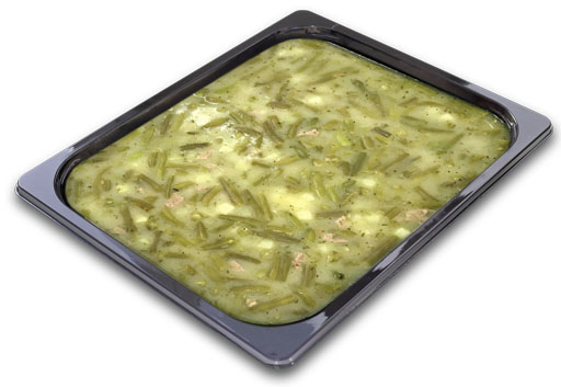 Eintopf se zelenými fazolkami a hovězím masem
